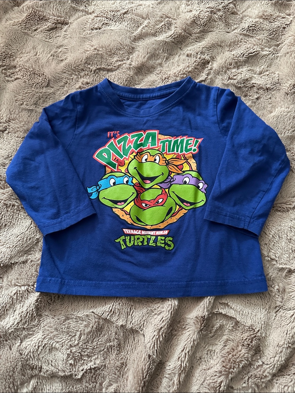 Teenage Mutant Ninja Turtles Pizza Graphic Tee, 3T